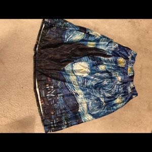 Van Gogh skirt